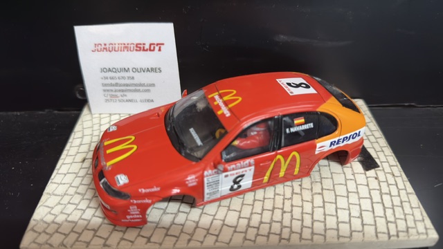 Scalextric CARROCERIA usado seat leon navarrete